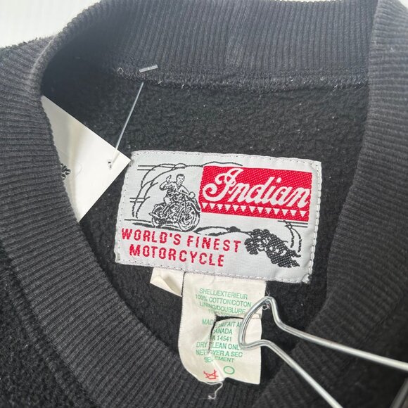Vintage Indian Motorcycles Fleece Crewneck XL - Picture 5 of 5